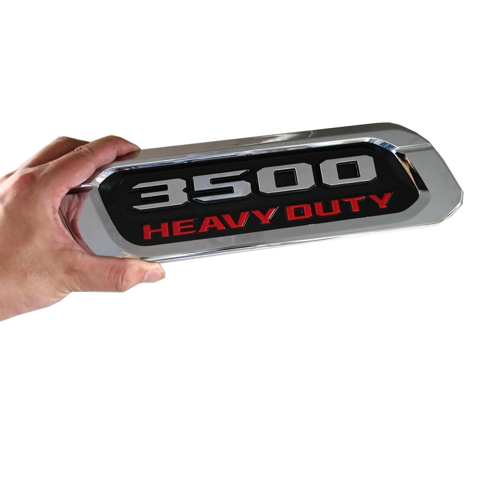 Fender Emblems 3500 Heavy Duty Left Right Side Badges Hood 68362221AB 68362220AB 2019-2022 (Chrome)